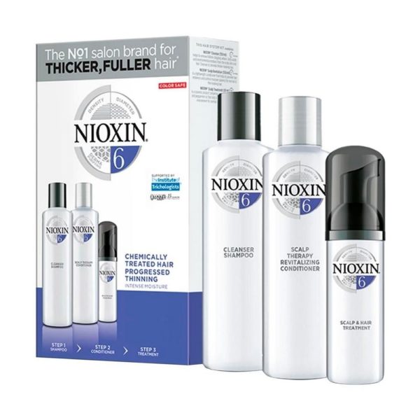 Nioxin 6 System Kit para Cabelo Médio a Espesso 1