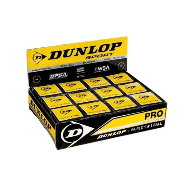 Bola Squash Revelation Pro Dunlop Cx com 12 unid 1