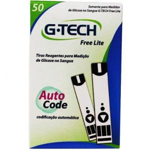 Tiras Reagentes Para Medição De Glicose G-Tech Free Lite (50 Unid) 2