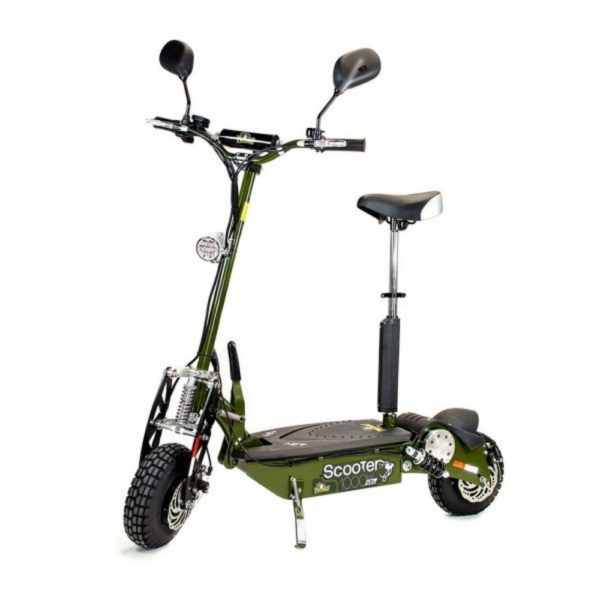 Scooter Patinete Eletrico 1000w 48v Atinge Ate 42 Km/H Verde Twodogs two dogs 1