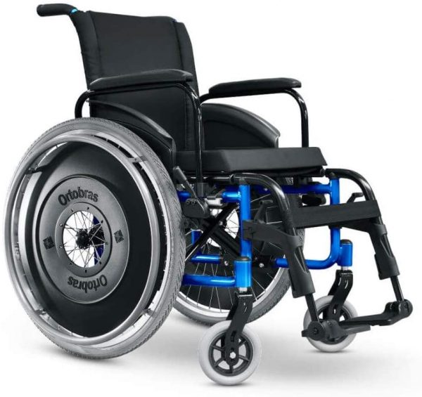 Cadeira De Rodas Desmontável Em Alumínio Avd Ortobras 1