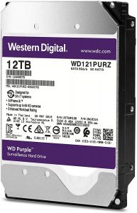 HD Interno Desktop 12TB WD Purple 7200RPM SATA 3 WD121PURZ 4