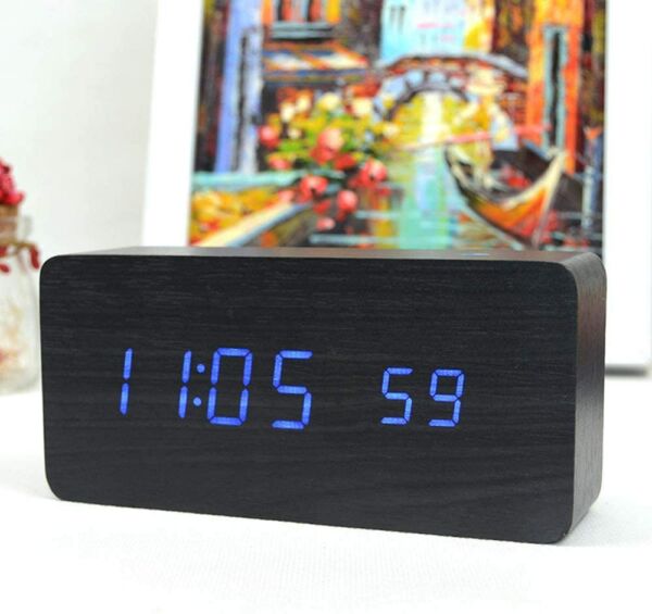 Despertador Digital Honorall Relógio Visor LED 1