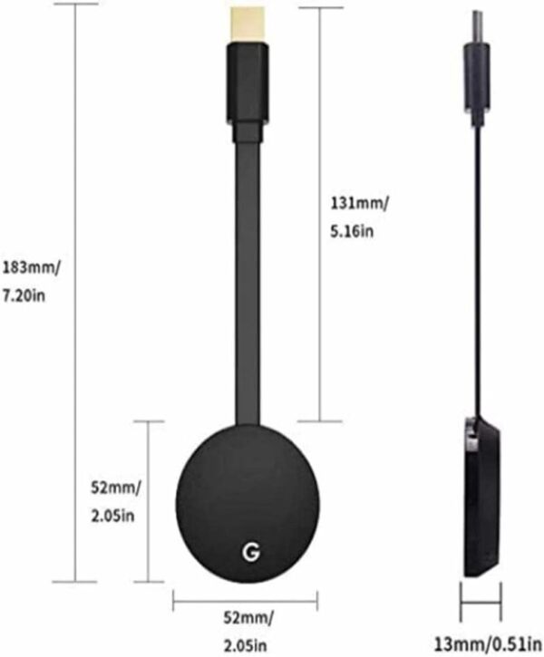 Compartilhador de Tela Loijon USB Wifi MiraScreen G2 1080P  - Image 2