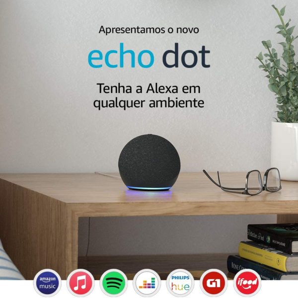Echo Dot (4ª Geração): Smart Speaker com Alexa 1