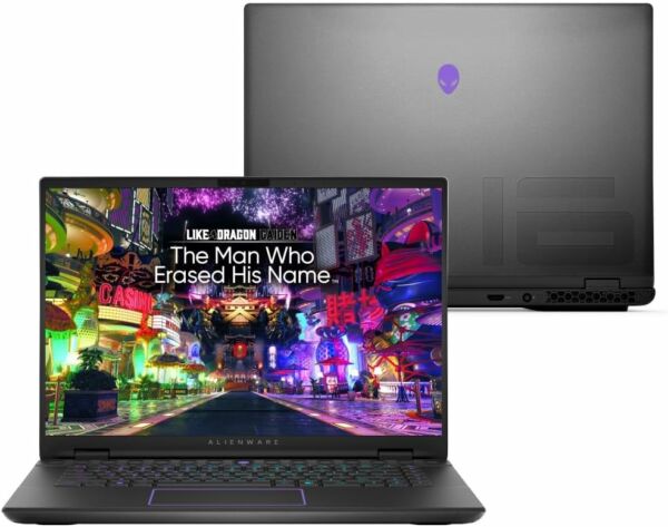 Notebook Dell Alienware M16 R2 AW16-U9185H-M30P Intel Core Ultra 9 32GB 1TB SSD RTX 4070 Windows 11 Home - Image 7